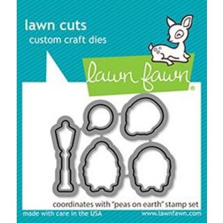 Lawn Fawn, lawn cuts/ Stanzschablone, peas on earth