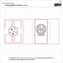 Lawn Fawn, clear stamp, snow globe scenes