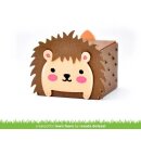 Lawn Fawn, lawn cuts/ Stanzschablone, tiny gift box hedgehog add-on