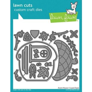 Lawn Fawn, lawn cuts/ Stanzschablone, acorn house