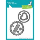 Lawn Fawn, lawn cuts/ Stanzschablone, scalloped circle...