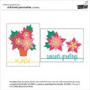 Lawn Fawn, lawn cuts/ Stanzschablone, stitched poinsettia