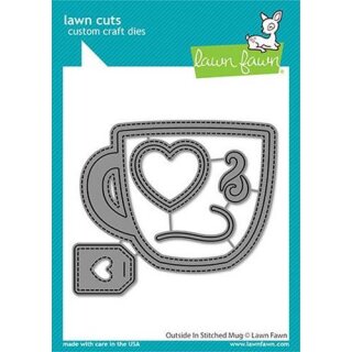 Lawn Fawn, lawn cuts/ Stanzschablone, outside in stitched...