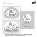 Lawn Fawn, lawn cuts/ Stanzschablone, stitched dens