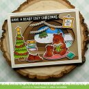 Lawn Fawn, lawn cuts/ Stanzschablone, stitched dens