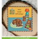 Lawn Fawn, lawn cuts/ Stanzschablone, stitched dens