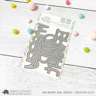 Mama Elephant, Creative Cuts/ Stanzschablone, Big Merry...