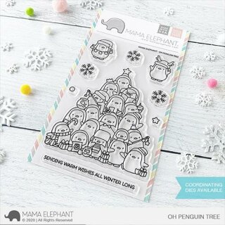 Mama Elephant, clear stamp, Oh Penguin Tree