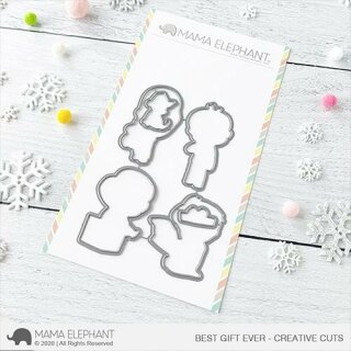 Mama Elephant, Creative Cuts/ Stanzschablone, Best Gift Ever