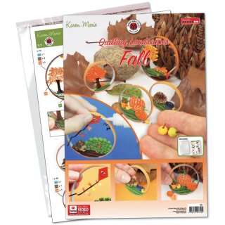 Karen Marie Klip: Quilling Anleitung, Landscapes Fall
