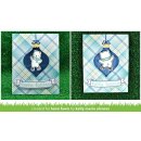 Lawn Fawn, clear stamp, beary happy holidays