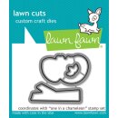 Lawn Fawn, lawn cuts/ Stanzschablone, one in a chameleon