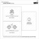 Lawn Fawn, clear stamp, sweet friends