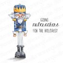 Stamping Bella, Rubber Stamp, ODDBALL NUTCRACKER