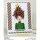 Stamping Bella, Rubber Stamp, MOCHI CHRISTMAS TREE GIRL