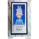 Stamping Bella, Rubber Stamp, MOCHI ORNAMENT GIRL