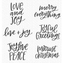 My Favorite Things, clear stamp, Mini Merry Message