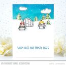 My Favorite Things, clear stamp, Warm Hugs and Frosty Kisses