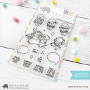 Mama Elephant, clear stamp, Snow Much Fun
