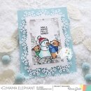 Mama Elephant, clear stamp, Snow Much Fun