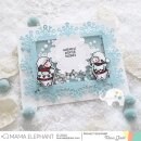 Mama Elephant, clear stamp, Snow Much Fun