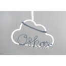 Draht Wolke, 30x17,5cm