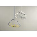 Draht Wolke, 30x17,5cm