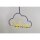 Draht Wolke, 30x17,5cm