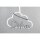 Draht Wolke, 30x17,5cm