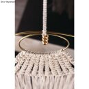 Metallringe beschichtet, 10cm &oslash;, wei&szlig;