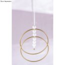 Metallringe beschichtet, 10cm &oslash;, wei&szlig;