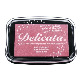 Delicata Metallic Stempelkissen, rosé,...