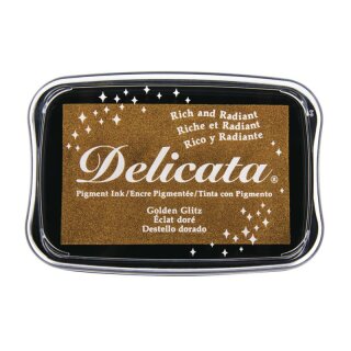 Delicata Metallic Stempelkissen, gold, 9,9x6,8x1,9cm,...