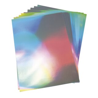 Effektpapier Hologramm, A4, silber, 210g/m2, 10 Blatt