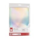 Effektpapier Hologramm, A4, silber, 210g/m2, 10 Blatt