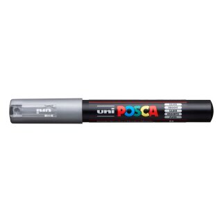Marker UNI POSCA PC-1M silber Nr.26