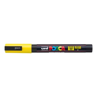 Marker UNI POSCA PC-3M gelb Nr.02