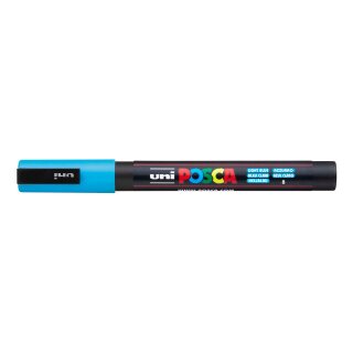 Marker UNI POSCA PC-3M hellblau Nr.08