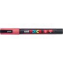 Marker UNI POSCA PC-3M Glitter rot Nr.15