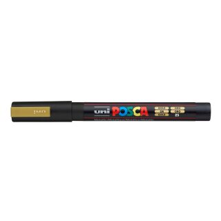 Marker UNI POSCA PC-3M gold Nr.25