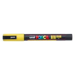 Marker UNI POSCA PC-3M Glitter gelb Nr.02