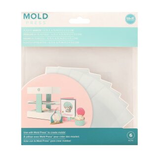 We R Memory Keepers, 3D Mold press Clear plastic sheets,...