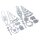 Elizabeth Craft Designs, Cutting Dies / Stanzschablonen, Planner Essentials 34 - Christmas Figures