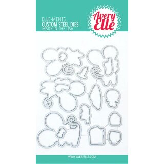 Avery Elle, Die Elle-ments / Stanzschablone, Christmas Mice