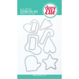 Avery Elle, Die Elle-ments / Stanzschablone, Christmas Cookies