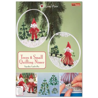 Karen Marie Klip: Quilling Anleitung, Trees and Small...