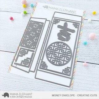 Mama Elephant, Creative Cuts/ Stanzschablone, Money Envelope