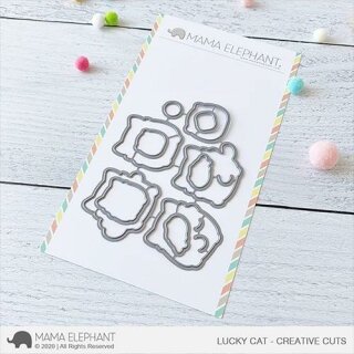 Mama Elephant, Creative Cuts/ Stanzschablone, Lucky Cat