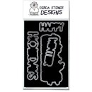 Gerda Steiner Designs, Happy Holidays Penguins - Die Set