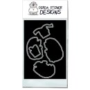 Gerda Steiner Designs, Hedgehog with Gifts - Die Set
